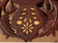 Photo Texture of Wood Ornaments 0008